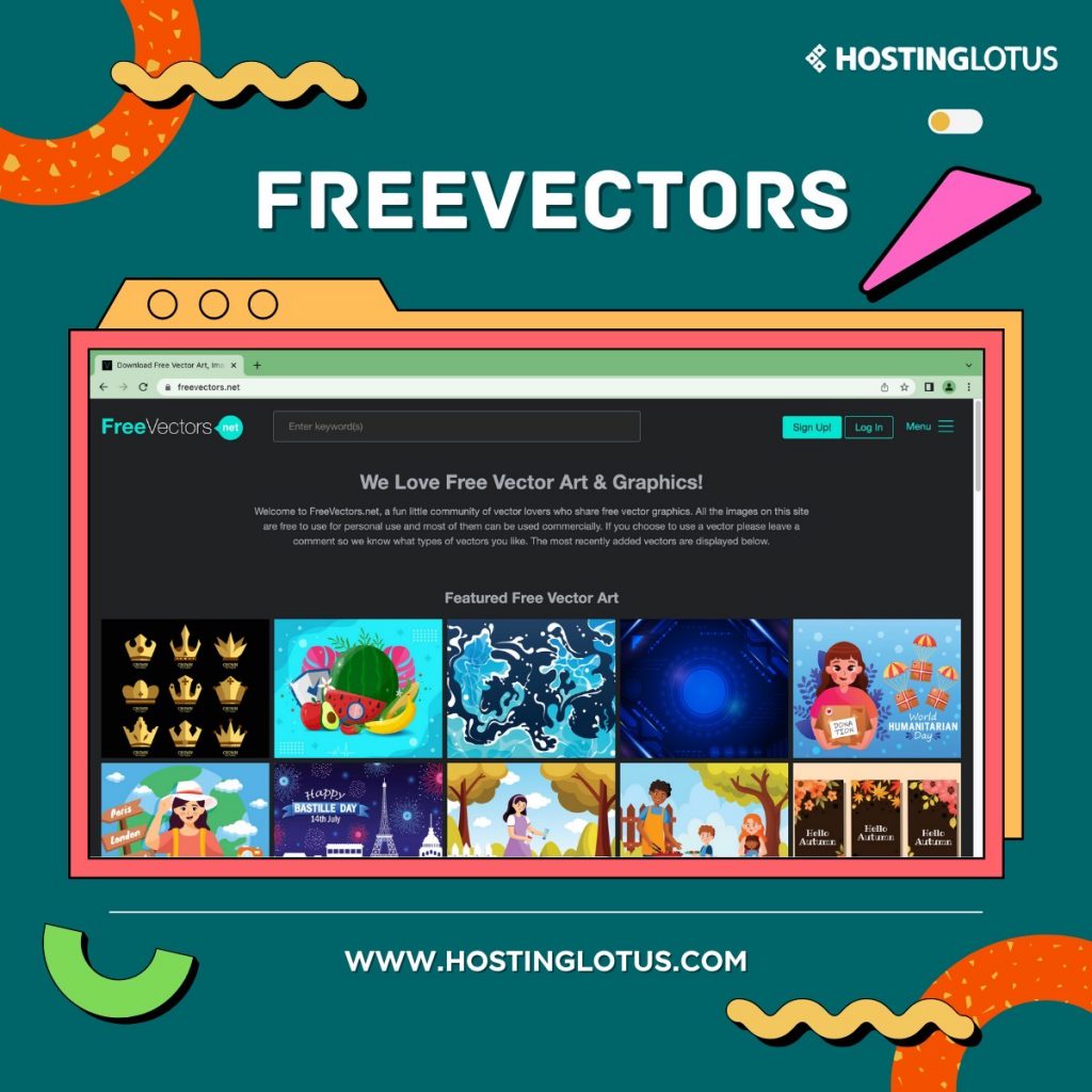 7 เว็บโหลด Vector สวยๆ สายกราฟฟิค คนทำเว็บห้ามพลาด