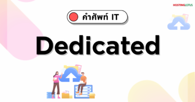 Dedicated คืออะไร