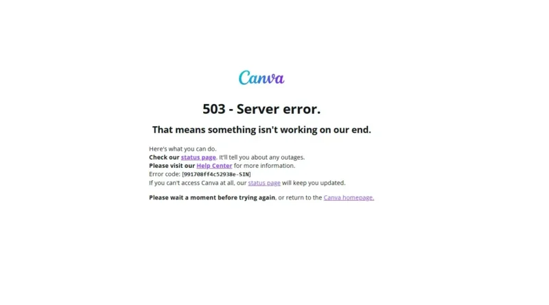 Canva ล่ม? วิธีเตรียมตัวและสำรอง เพื่อไม่ให้เสียงาน!